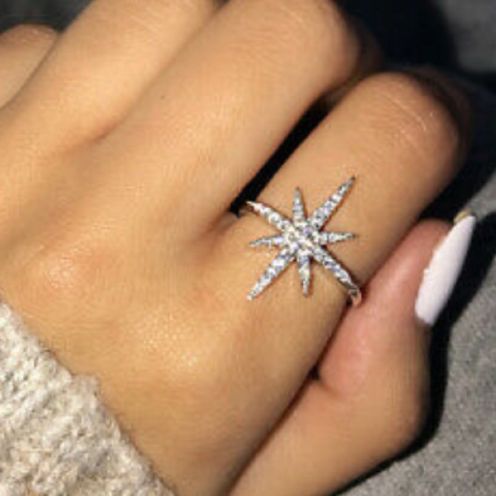 New 925 Sterling silver star ⭐️ ring